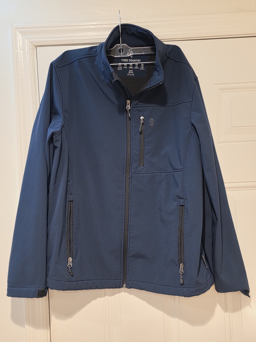 Free Country Men’s Navy Softshell Jacket